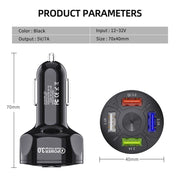 4 Port USB Car Charger adaptor 48W Quick 7A quick charging capable - ScootRasch Outdoor Equipment