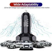 4 Port USB Car Charger adaptor 48W Quick 7A quick charging capable - ScootRasch Outdoor Equipment