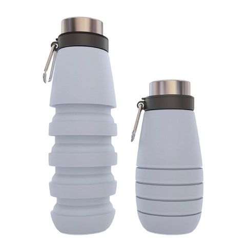 500ML PORTABLE SILICONE FOLDING WATER DRINKING BOTTLE - ScootRasch Outdoor Equipment