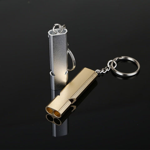 PORTABLE DUAL-TUBE SURVIVAL EMERGENCY WHISTLE - ScootRasch Outdoor Equipment