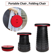 PORTABLE FOLD-ABLE OUTDOOR RETRACTABLE STOOL CHAIR - ScootRasch Outdoor Equipment