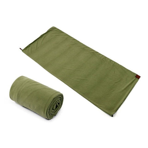 PORTABLE LIGHTWEIGHT TRAVEL FLEECE SLEEPING BAG - ScootRasch Outdoor Equipment