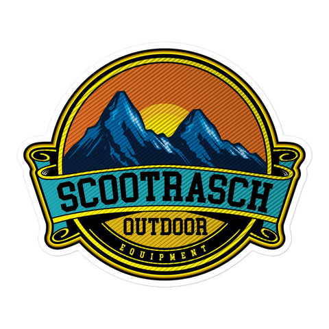 ScootRasch Outdoor Equipment Bubble-free stickers - ScootRasch Outdoor Equipment