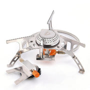 Widesea Outdoor Folding Gas Stove Camping Gas burner Folding Electronic Stove hiking Portable Foldable Split Stoves 3000W - ScootRasch Outdoor Equipment